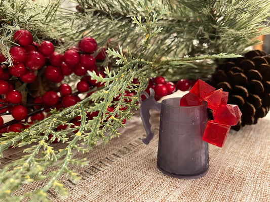 DnD Holiday Ornament, DnD Gift, DnD Tavern Mug, DnD Dice Cup